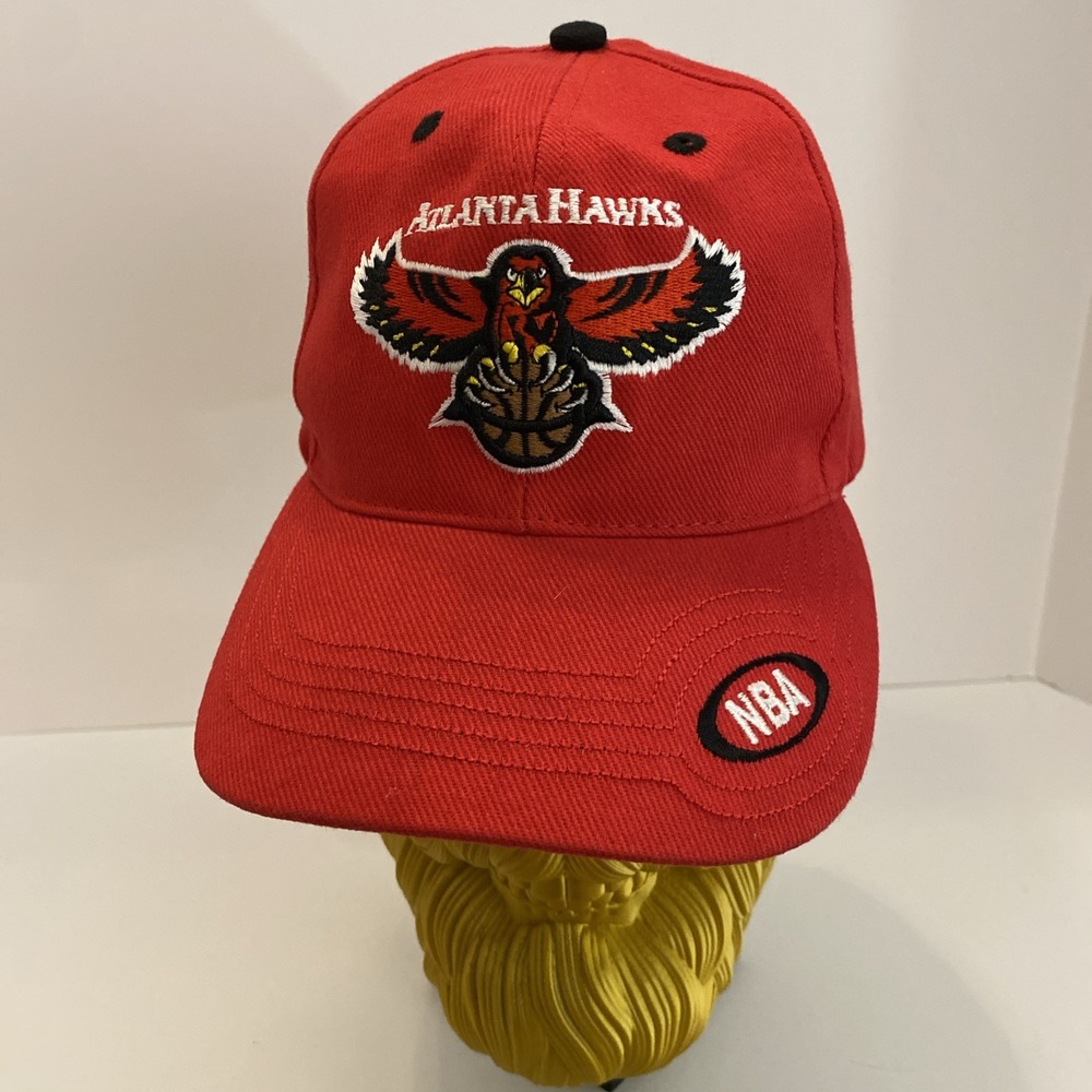 ATLANTA HAWKS NBA‎ Elevation Adjustable Hat / Cap EUC
